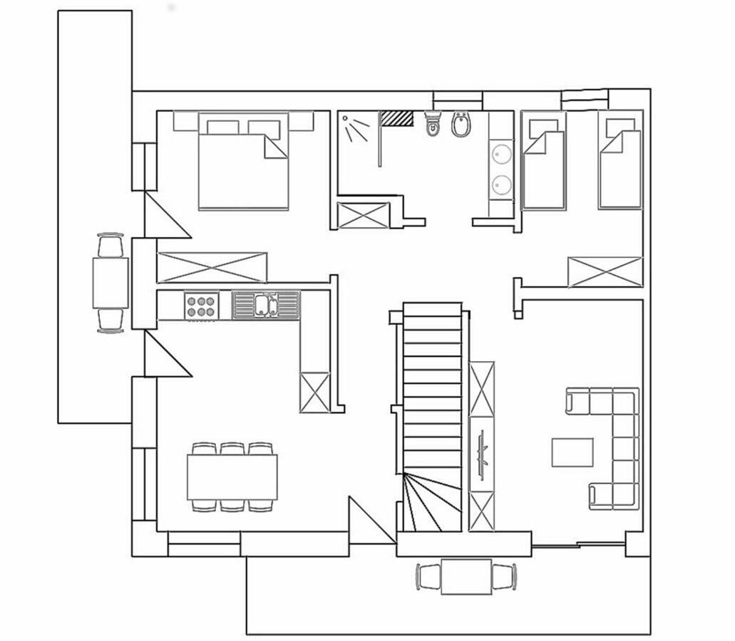 Ferienwohnung Haas أبيانو سولاّ ستراذا المظهر الخارجي الصورة